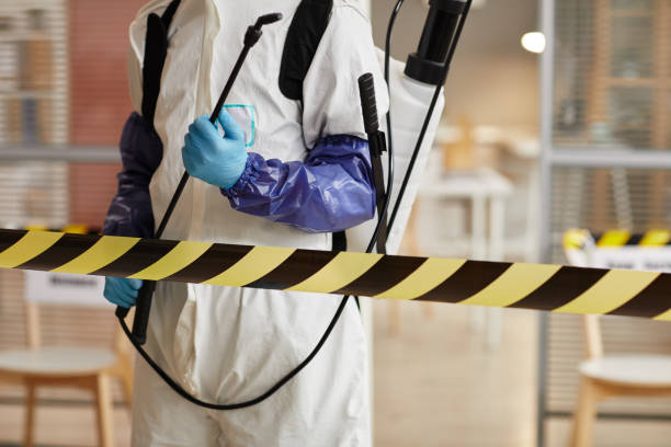 Professional Blood Cleanup technician working in Princeton, FL